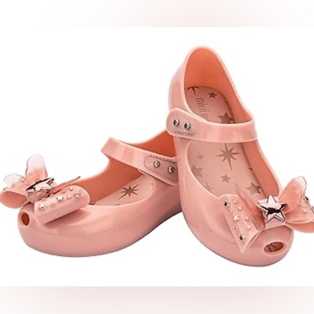 Mini Melissa • Blush Pink Shoes • 11 • NWT •